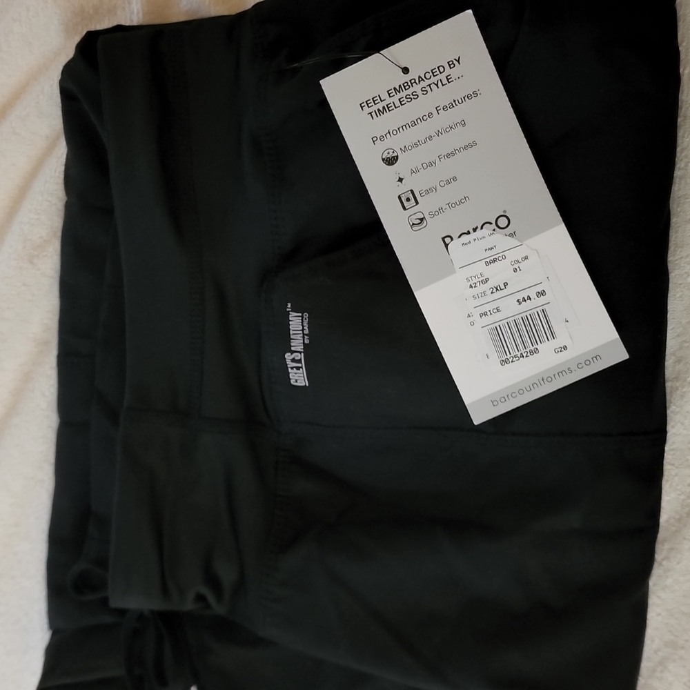 Brand New Grey's Anatomy Black Scrub Pants